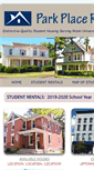 Mobile Screenshot of parkplacerealestate.net